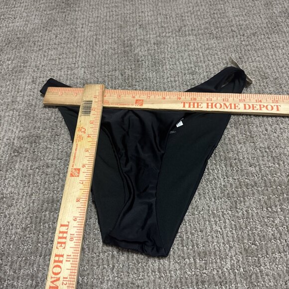 Aerie Swimsuit Bottoms Cheekiest Black Women’s Size Medium NWT - Picture 2 of 10